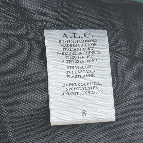 NWT A.L.C. Rylee Crepe Mini Skirt - Picture 11 of 15